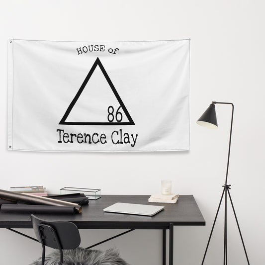 "HOUSE of Terence Clay logo" Flag