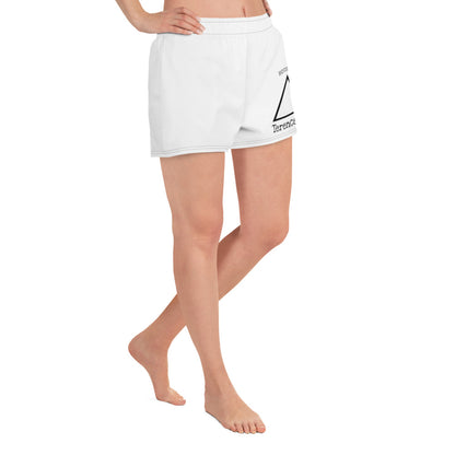 "HOUSE of Terence Clay logo" Women's Athletic Shorts - White
