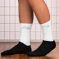 "HOUSE of Terence Clay signature" Black-Bottom Socks