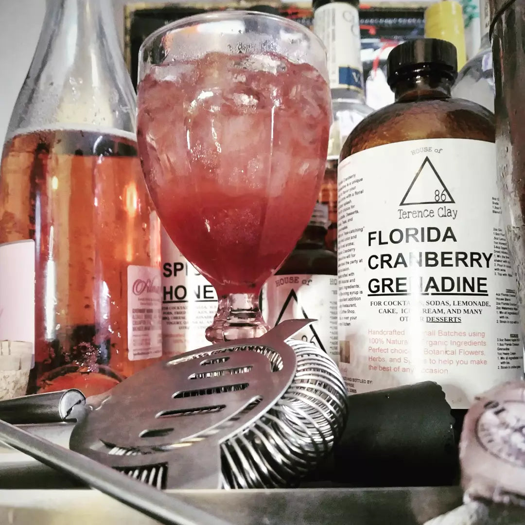HOUSE of Terence Clay "FLORIDA CRANBERRY GRENADINE"