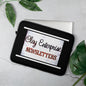 "CLAY Enterprise Newsletters black-box logo" Laptop Sleeve