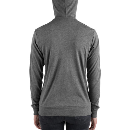 "HOUSE of Terence Clay logo" Zip-Up Hoodie - Gray