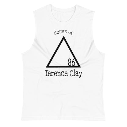 "HOUSE of Terence Clay logo" Muscle Shirt - White