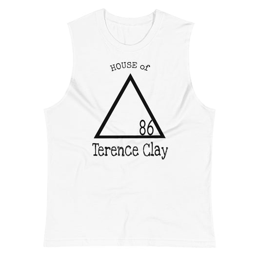 "HOUSE of Terence Clay logo" Muscle Shirt - White