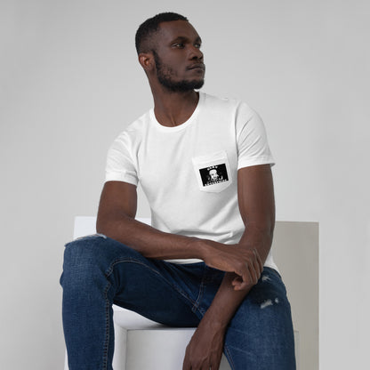 "CLAY Enterprise brand/logo" Front-Pocket T-Shirt x Terence Clay signature
