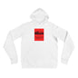 "HOUSE of Terence Clay large red-box Retro Look mid-chest" Hoodie - White