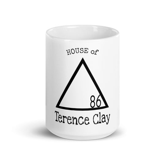 "HOUSE of Terence Clay logo" Large Bed/Breakfast Mug - White