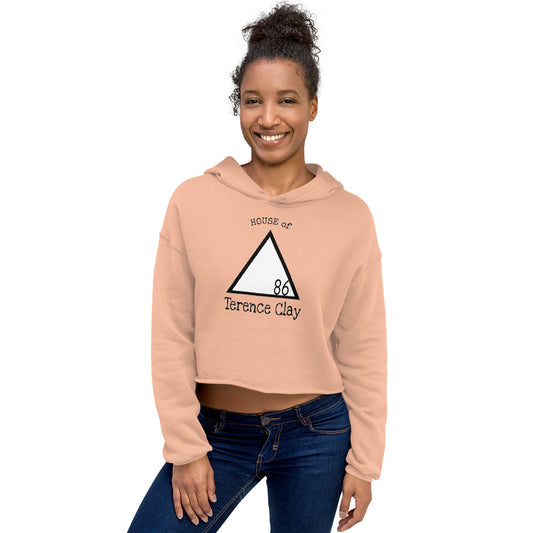 "HOUSE of Terence Clay logo" Women's Crop'd Hoodie