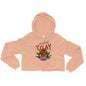 "INFUSIONS by T. Clay logo" Women's Crop'd Hoodie