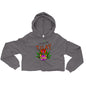 "INFUSIONS by T. Clay logo" Women's Crop'd Hoodie