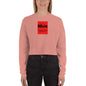 "HOUSE of Terence Clay red-box Retro Look" Women's Crop'd Sweatshirt