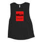 "HOUSE of Terence Clay large red-box Retro Look" Women's Muscle Tank