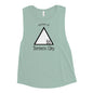 "HOUSE of Terence Clay logo" Women's Muscle Tank