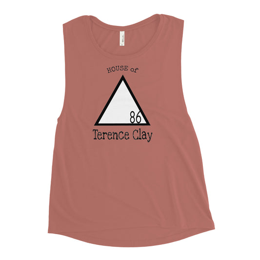"HOUSE of Terence Clay logo" Women's Muscle Tank
