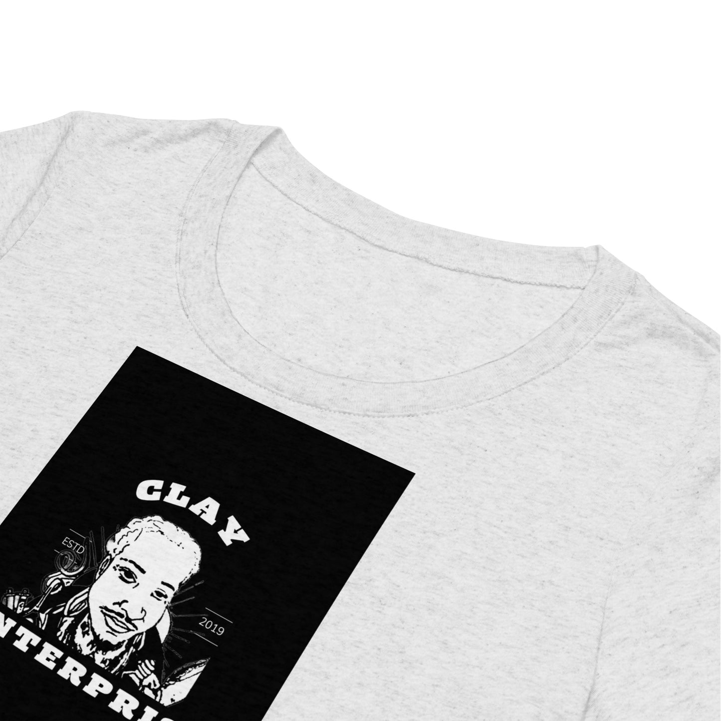 "CLAY Enterprise brand/logo x Terence Clay signature" Women's Short Sleeve Shirt