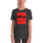 "HOUSE of Terence Clay large red-box Retro Look" Youth Size T-Shirt